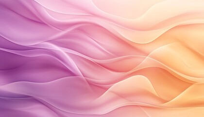 Aufkleber - Lilac and Peach Fuzz Calming Seamless Abstract Background
