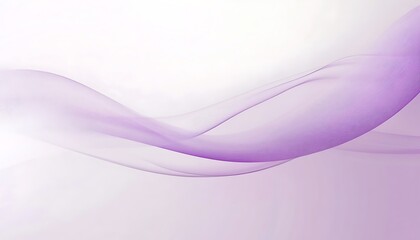 Poster - Elegant Lilac Gradient with Simple Curved Center Line
