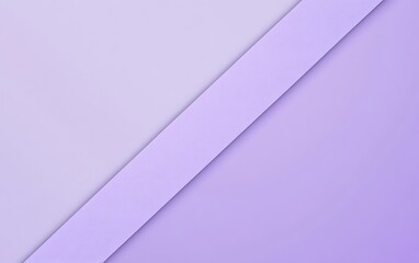 Poster - Striking Minimalist Lilac Background with Diagonal White Line