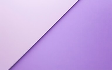 Poster - Striking Minimalist Lilac Background with Diagonal White Line