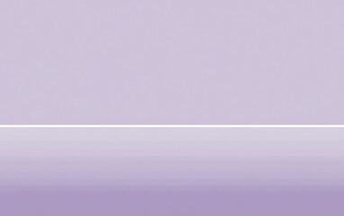 Poster - Solid Lilac Background with Horizontal White Line Design