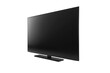 © David Kreuzberg - modern black TV screen isolated on white or transparent png