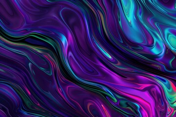 Abstract multi-colored liquid background. Beautiful simple AI generated image