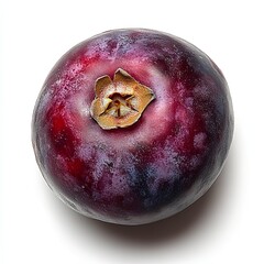 Cranberries isolated on white background with shadow. Cranberry fruit for thanksgiving dinner during autumn fall harvest