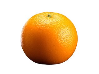 a close up of an orange