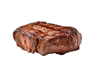 a piece of meat on a white background