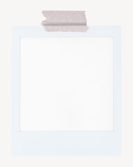 Poster - Instant film png frame mockup, transparent design