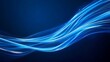 © Futuristictech - Dynamic Blue Background with Elegant Light Streaks for Tech Designs