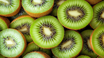 Poster - kiwi fruit background