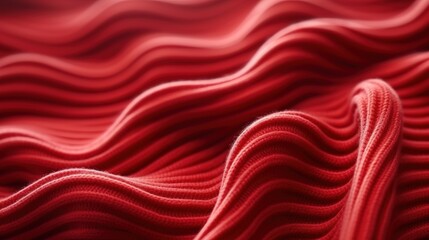 Wall Mural - red silk background