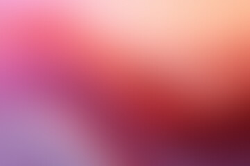 Aufkleber - Soft gradients of pink and purple colors merge seamlessly, creating a calming atmosphere in the early morning light