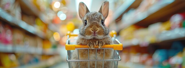 Poster - Bunny Shopping Spree