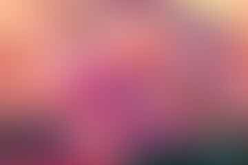 Poster - A beautiful blend of warm and cool colors creates an abstract view reminiscent of a sunset in a tranquil outdoor setting