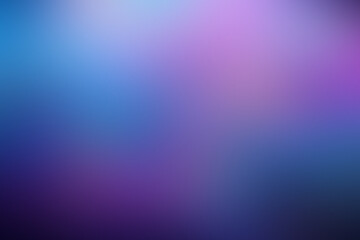 Aufkleber - Soft gradients of blue and purple create a calming atmosphere, showcasing vibrant colors blending together harmoniously