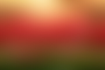 Poster - Red green gradient colors, illuminated by soft golden sunlight, creating a captivating and serene atmosphere
