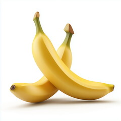 banana isolated on white background