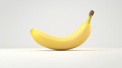 Wall Mural - banana isolated on white background