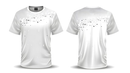 t shirt design on white background 