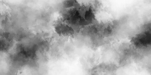 Poster - Abstract design with Black and white ink effect water color. Beautiful stylist modern White with smoke. Painting with cloudy distressed texture. Vintage and gray cloud paper texture.
