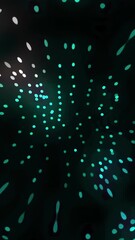 Wall Mural - plexus style loop rotate sphere animation cycle. color dots and lines. looped seamless footage for y