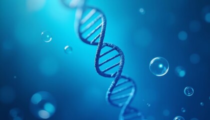 Wall Mural - exploring the depths of genetic code