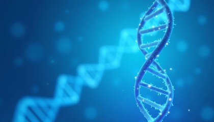 Wall Mural - exploring the blueprint of life dna double helix