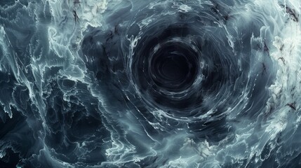 illustration of dark vortex