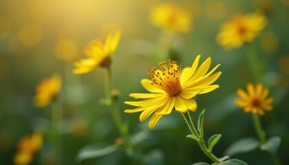 Wall Mural -  Blooming beauty in the wild