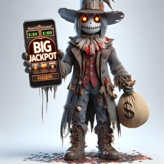 halloween slot game character