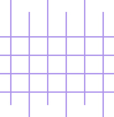 Sticker - Grid Line Shape