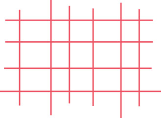 Wall Mural - Grid Line Shape