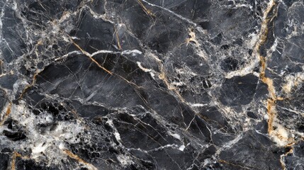 Wall Mural - Black marble background, Black Portoro marble wallpaper and countertops, Black marble floor and wall tiles, Black Travertino marble texture, Natural granite, gives a luxurious and expensive feeling.