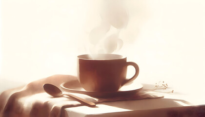 Wall Mural - cup of coffee