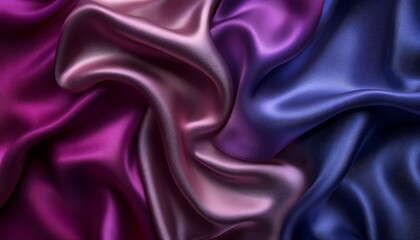 Poster - Background of Luxurious Fabrics in Velvet, Silk, and Satin with Rich Tones