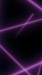 Wall Mural - abstract background with neon triangles. 3d animation of concentric simple triangles tunnel. seamles