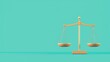 © Naree - Scales of justice with equal weights, representing fairness, flat design illustration
