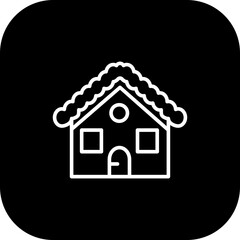 Sticker - House Icon Design