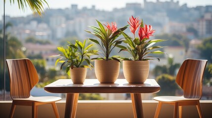 Wall Mural - table and chairs