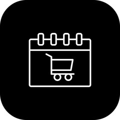 Canvas Print - Shopping Cart Icon Design