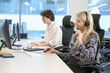 © Caia Image - Businesswoman working in office