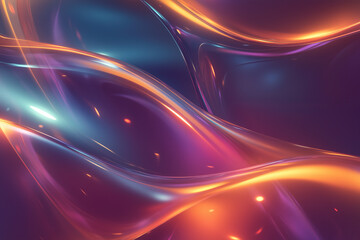 Wall Mural - Abstract wavy fluid background