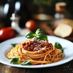 Sticker - Delicious Spaghetti with Bolognese Sauce