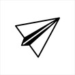 © Aripatut - Paper plane icon. Sending messages icon. Vector illustration isolated on a white background. Vector sign for mobile app and web sites.