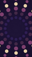 Wall Mural - abstract background with spiral particles and flares. seamless loop. blue background