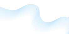 Abstract blue line wave background. Technology abstract lines on white background. Undulate Grey Wave Swirl, frequency sound wave, twisted curve lines with blend effect.	
