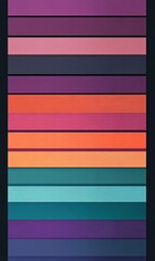 Wall Mural - Background with a grainy color gradient, abstract vibrant colors, grain texture, and blurred orange purple green spots on black