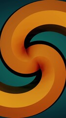 Canvas Print - abstract background with rotation of hypnotic spiral. spiral psychedelic swirl tunnel background