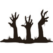 © farmstudios - Zombie Hand Silhouette