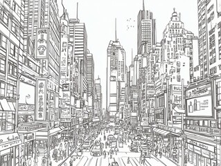 Cityscape Sketch