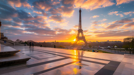 Wall Mural - eiffel tower